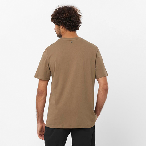 Polera Hombre Running Graphic Ss Be Salomon-2