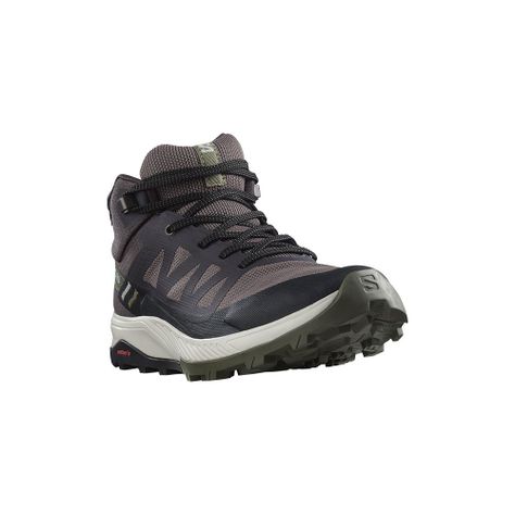 Zapatilla Mujer Outrise Mid Gtx Café-1
