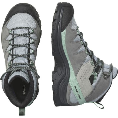 Zapatilla Mujer Quest Rove Gtx Gris Salomon-3
