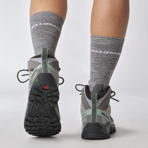 Zapatilla Mujer Quest Rove Gtx Gris Salomon-8