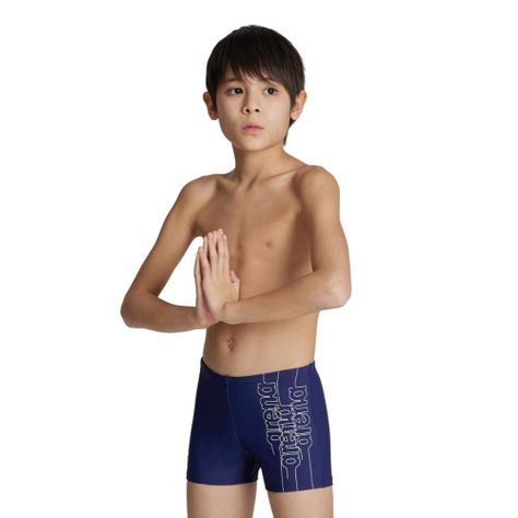 Traje De Baño Niño Boxer Swim Graphic Azul-0