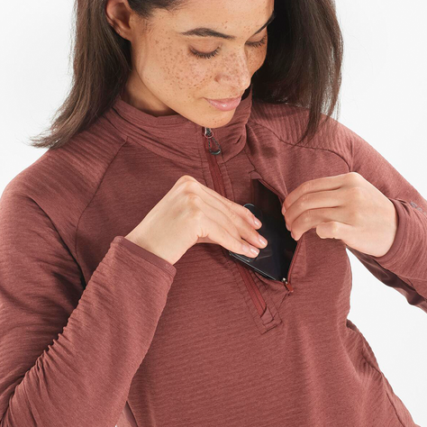 Polerón Mujer Essential Ltwarm Hz W Bu Salomon-4