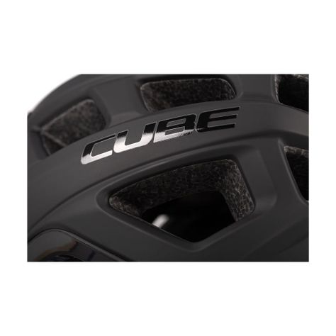 Casco Ciclismo Cube Helmet Road Race Black-1