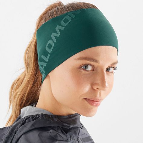 Cintillo Rs Pro Headband Verde Salomon-2