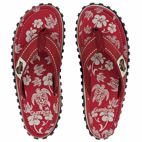 Sandalia Islander Flip-Flops - Pacific Red Gumbies-0