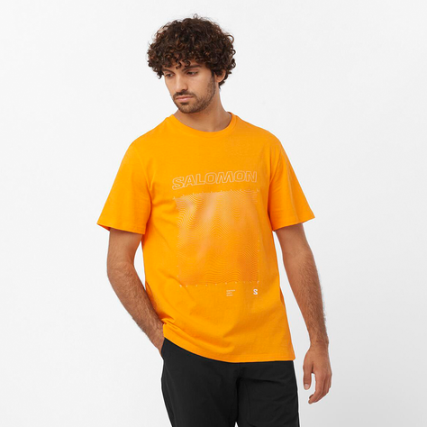 Polera Hombre Graphic Ss Tee M Na Salomon-0
