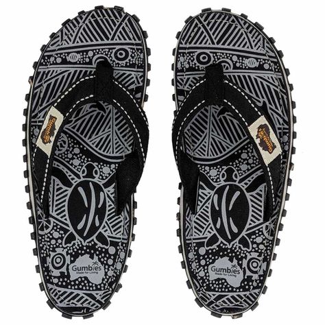 Sandalia Canvas Black Signature/U Gumbies-0