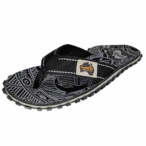 Sandalia Canvas Black Signature/U Gumbies-1