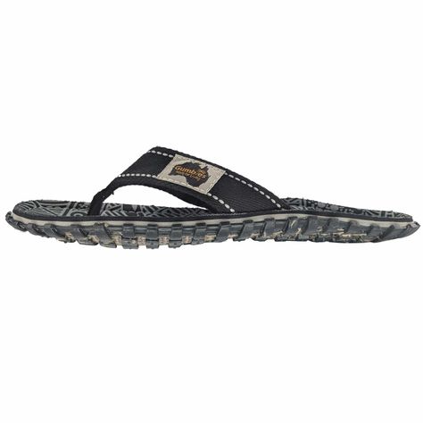 Sandalia Canvas Black Signature/U Gumbies-2