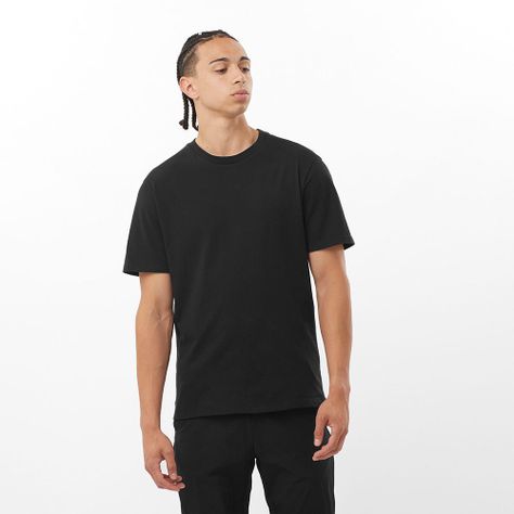 Polera Sal Dynamic Logo Ss Tee M Hombre Salomon-1