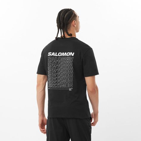 Polera Sal Dynamic Logo Ss Tee M Hombre Salomon-2