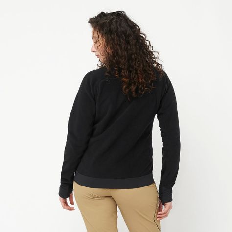 Polerón Mujer Essential Mifleece Fz W Negro Salomon-3