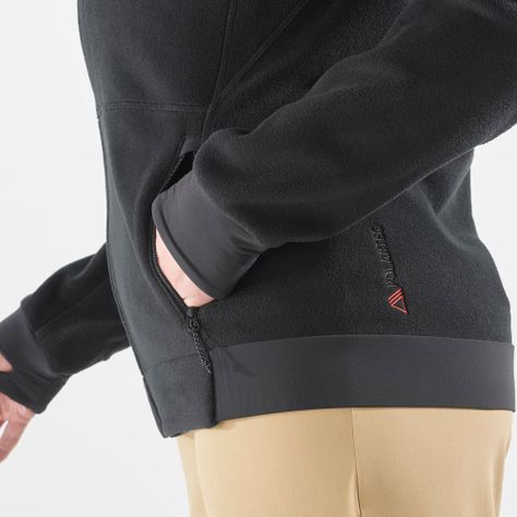 Polerón Mujer Essential Mifleece Fz W Negro Salomon-5