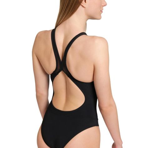 Traje De Baño Mujer Arena Feel Mesh Panels Pro N-2