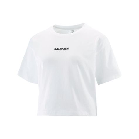 Polera Mujer Logo Twist Blanco Salomon-0