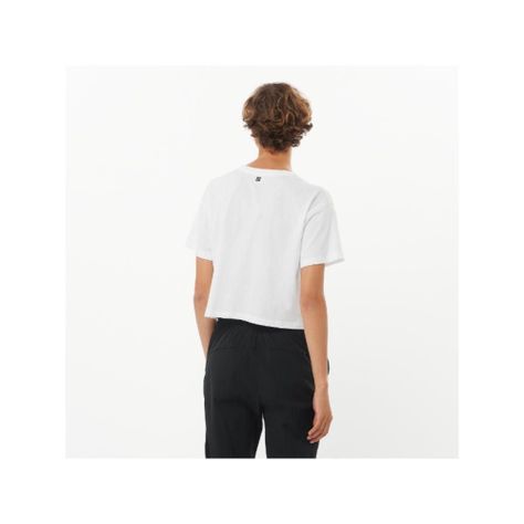 Polera Mujer Logo Twist Blanco Salomon-2