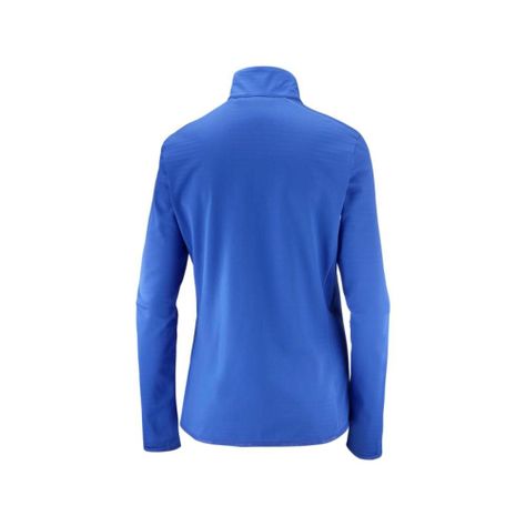 Polerón Mujer Outrack Full Zip Azul Salomon-3
