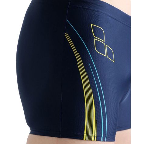 Traje De Baño Tipo Boxer Hombre Graphic Azul Arena-3