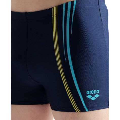 Traje De Baño Tipo Boxer Hombre Graphic Azul Arena-7