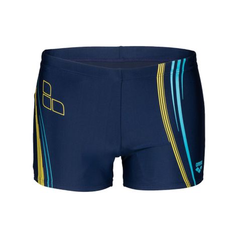 Traje De Baño Tipo Boxer Hombre Graphic Azul Arena-8