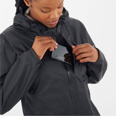 Chaqueta Mujer Bonatti Wp Jkt W Negro Salomon-3