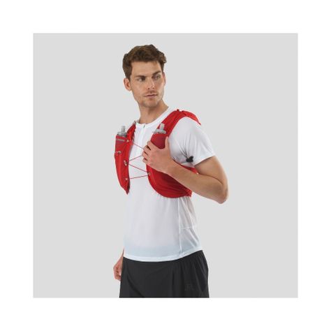 Mochila Adv Skin 12 With Flasks Rojo Salomon-2