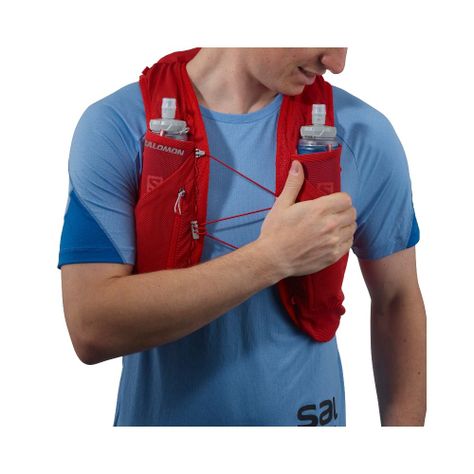 Mochila Adv Skin 12 With Flasks Rojo Salomon-4