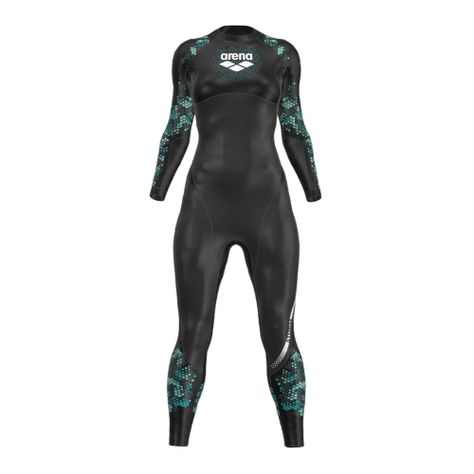 Traje De Baño De Una Pieza Mujer Storm Wetsuit  Negro Arena-0