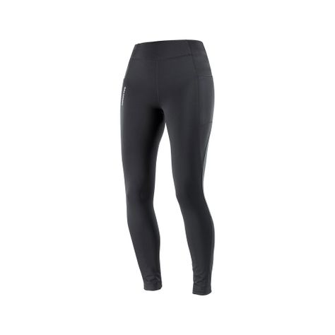 Calzas Mujer Cross Warm Tight W Deep Black Salomon-0