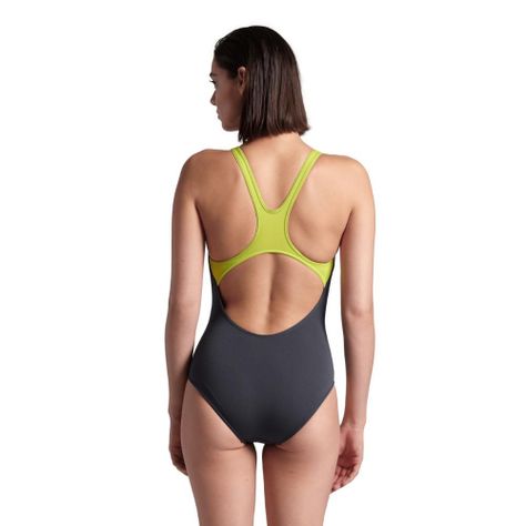 Traje De Baño Mujer Arena Performance R-S-P Gris-1