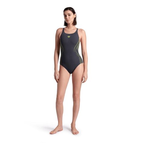 Traje De Baño Mujer Arena Performance R-S-P Gris-2