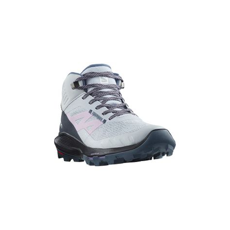 Zapatilla Mujer Outpulse Mid Gtx Gris Claro-3
