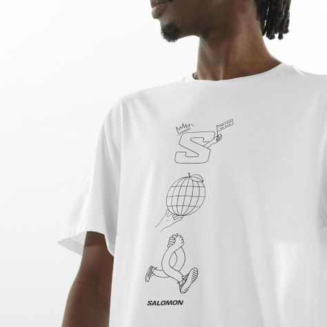 Polera Hombre Worthy Ss Tee M Bl Salomon-4
