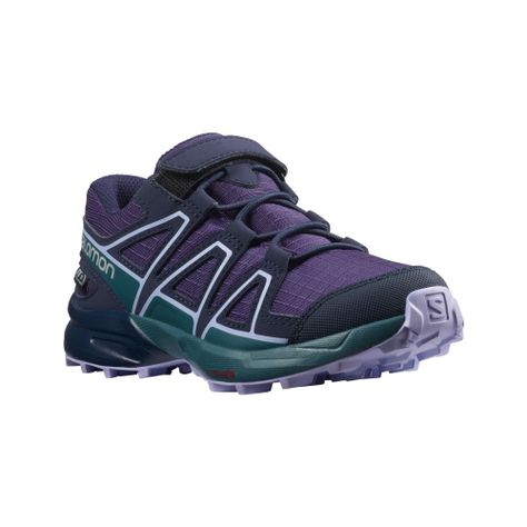 Zapatilla Niño Speedcross Cswp Negro Salomon-3
