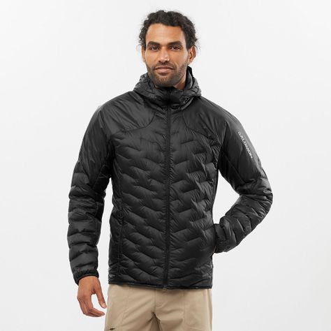 Chaqueta Hombre Outline Down Jkt M Deep Black Salomon-1