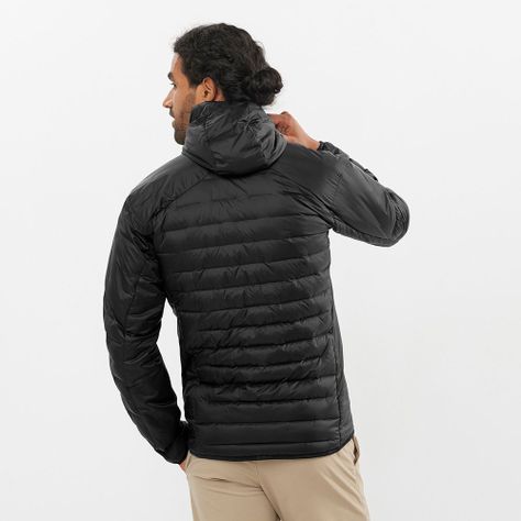 Chaqueta Hombre Outline Down Jkt M Deep Black Salomon-2