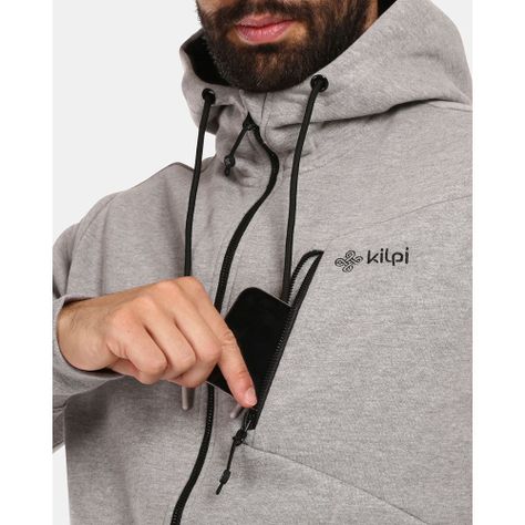 Poleron Hombre PREDA-M Gris Kilpi-3