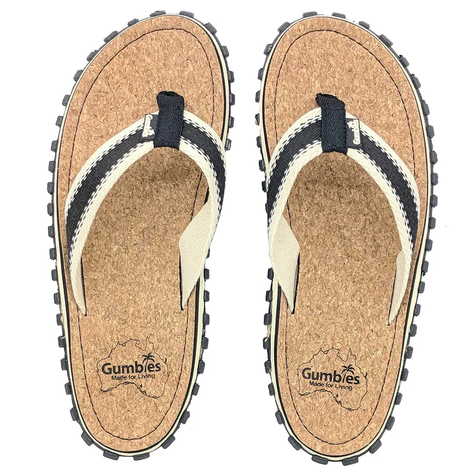 Sandalias Gumbies Corker Flip-Flops Negro-0