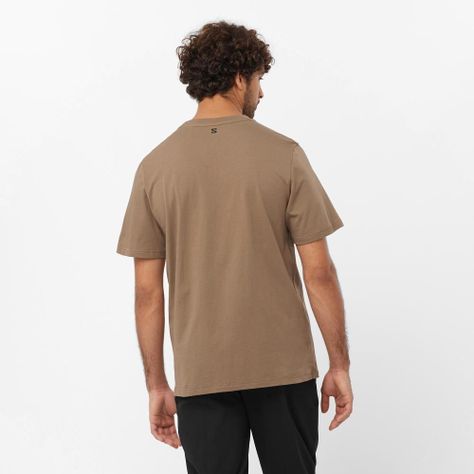 Polera Hombre Graphic Ss Tee M Be Salomon-2