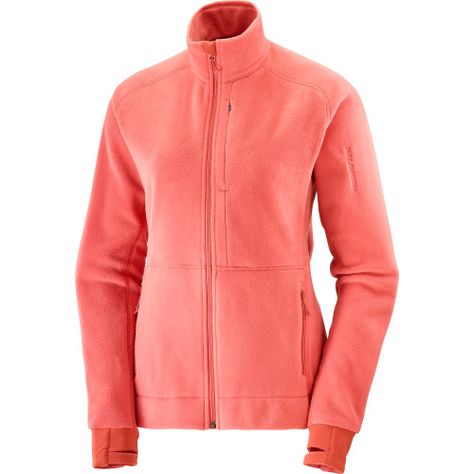 Polerón Mujer Essential Mifleece Fz W Salmon Salomon-0