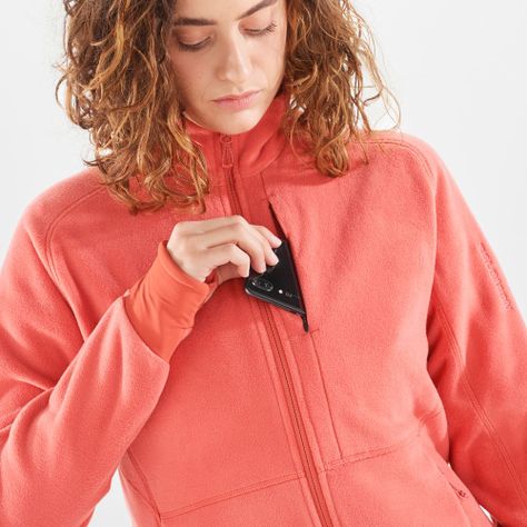 Polerón Mujer Essential Mifleece Fz W Salmon Salomon-2