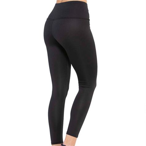 Calza Mujer Cintura Alta Negro Wilson-2