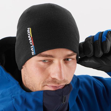 Gorro Graphic Beanie Negro Salomon-2