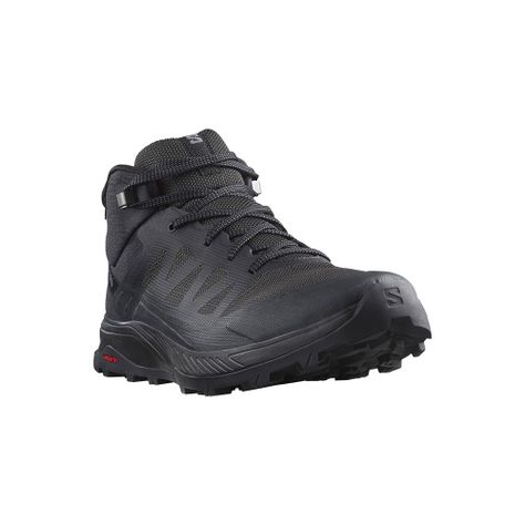 Zapatilla Hombre Outrise Mid Gtx Negro Salomon-1