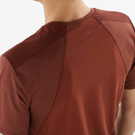 Polera Hombre Outline Ss Tee M Ma Salomon-4