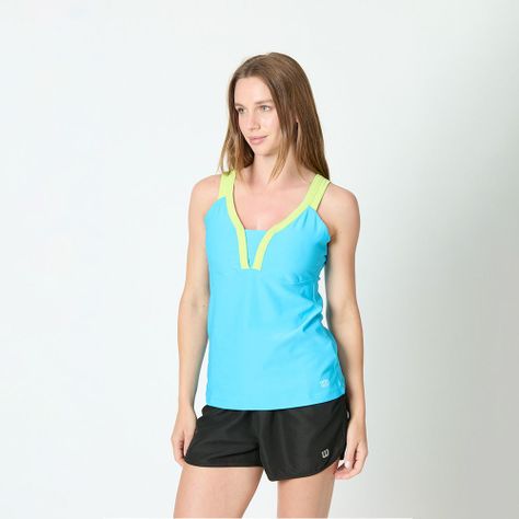 Polera Mujer Solana V Neck Tank Wilson-0