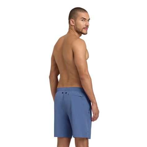 Short Playa Hombre Evo Solid Azul Arena-6