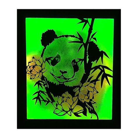 Cuadro Retroiluminado modelo Panda-3