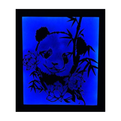 Cuadro Retroiluminado modelo Panda-5