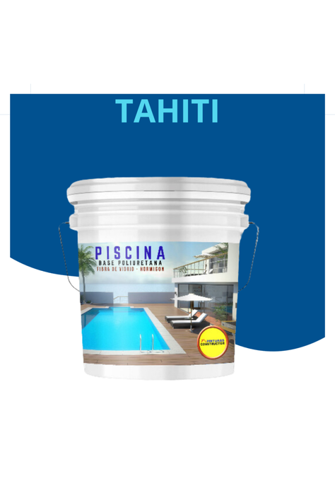 Pintura para Piscina Azul Tahití Galón 4 Lts-1